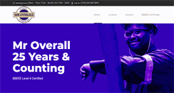 Desktop Screenshot of mroverall.co.za